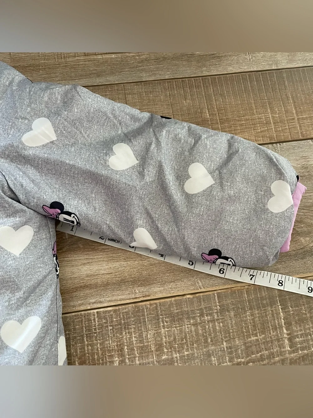 Baby Gap Disney Minnie Mouse Reversible Puffer Jacket 18-24M Pink Gray